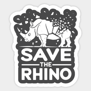 Save The Rhino Day – May Sticker